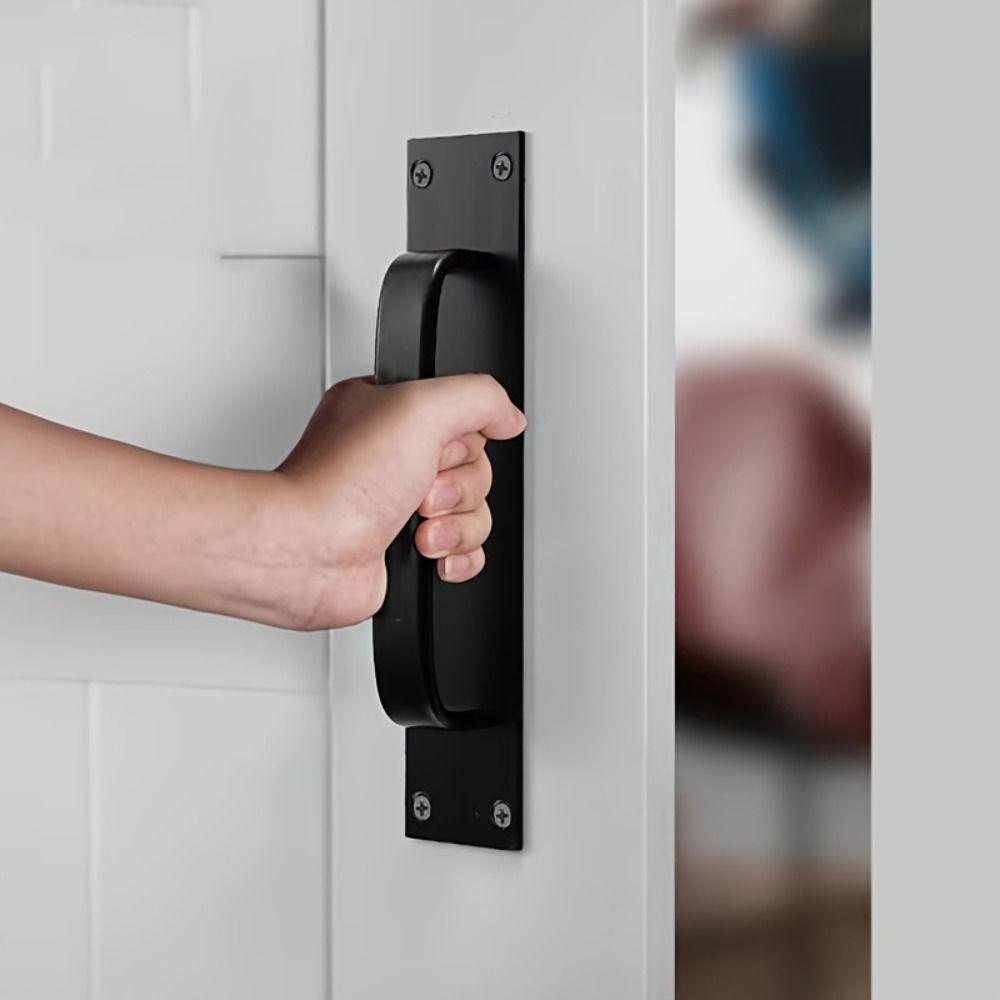 Rust-Resistant Aluminum Zinc Zinc Alloy Door Handle Drilling Installation Handle  Security Doors