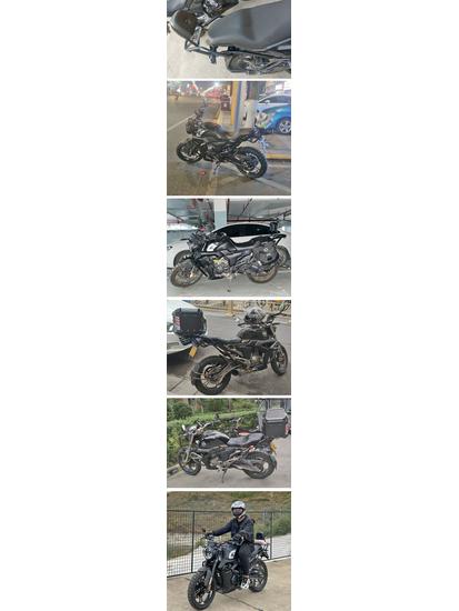 GK Kiden KD150 Rear Tail Rack & Backrest Mod Accessories