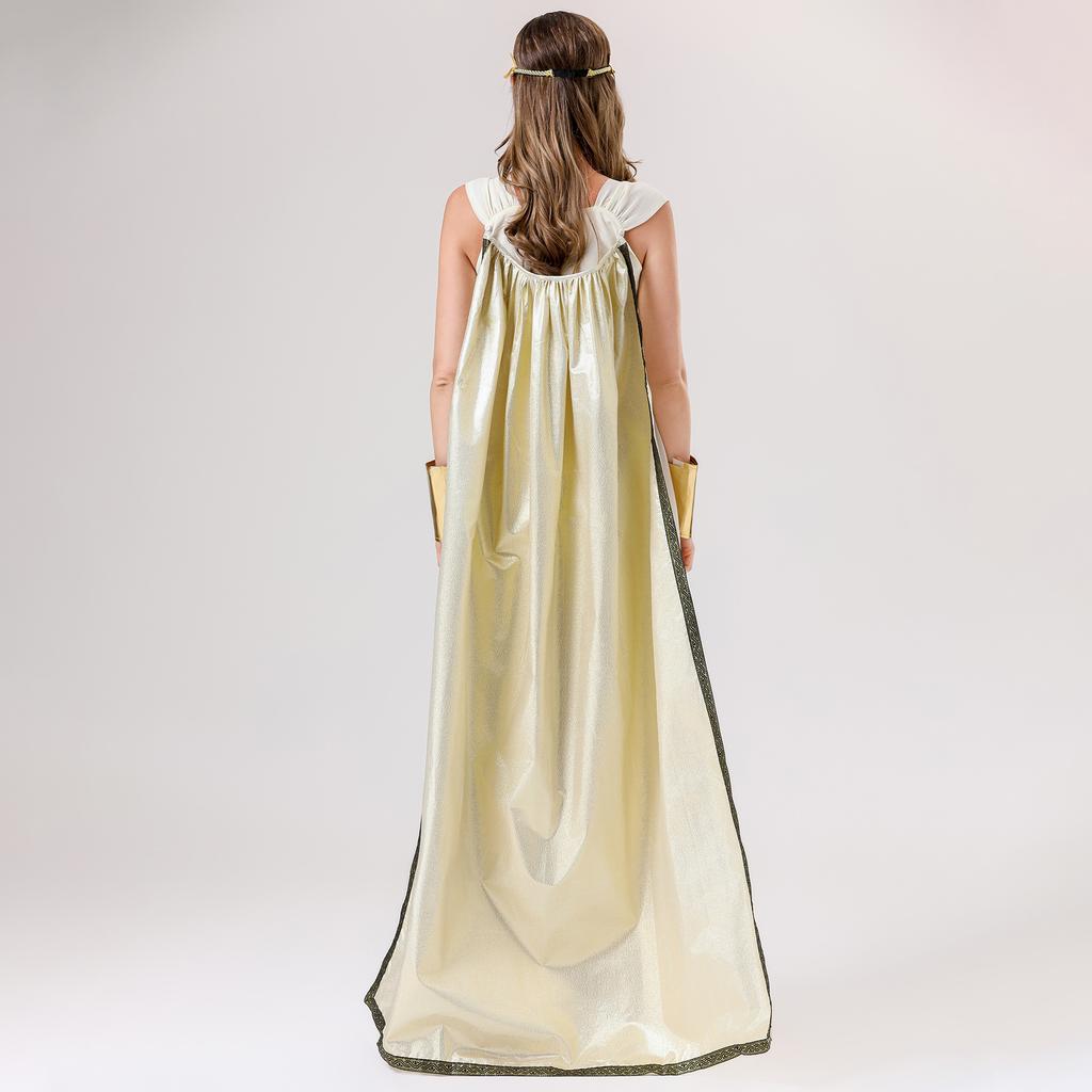Medieval Egyptian Greek Muse cos dress, Halloween costume