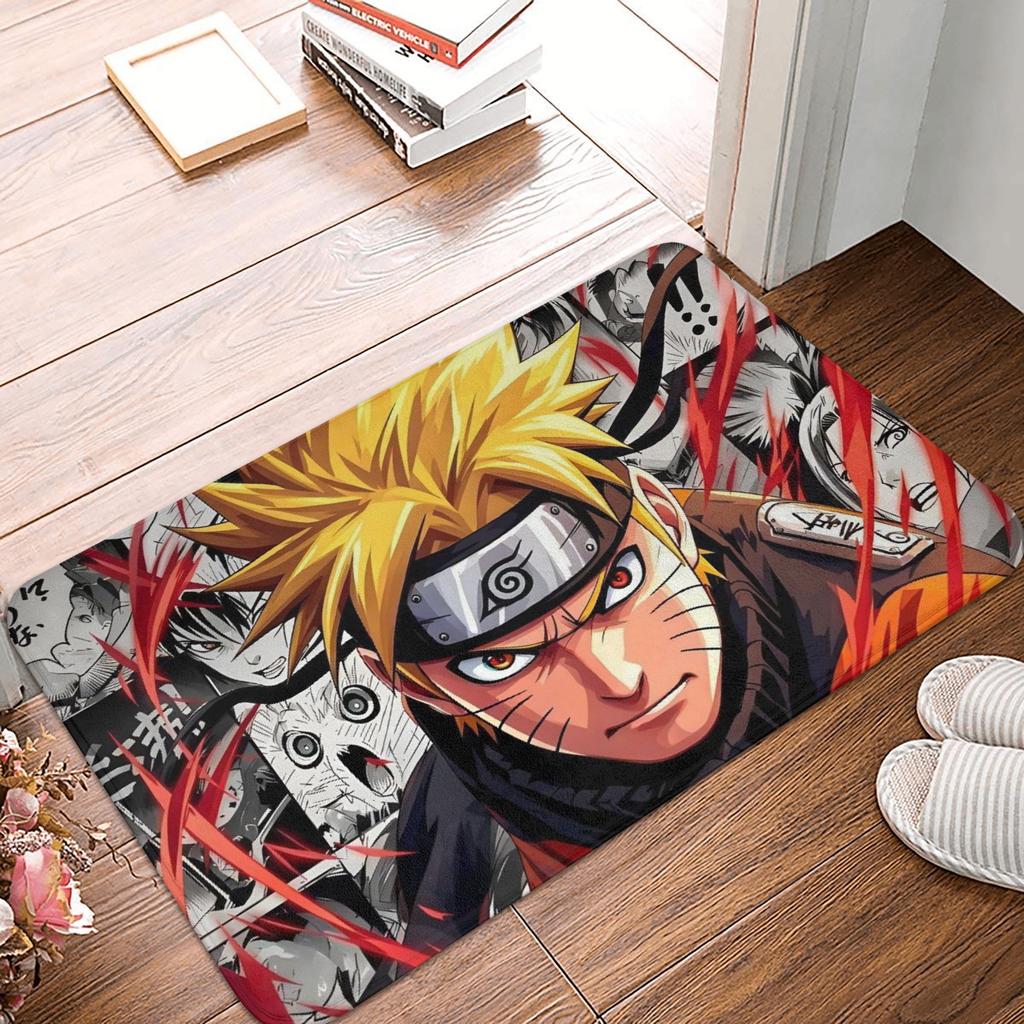 Itachi Uchiha Narutos Anime Doormat Non-Slip Entrance Bathroom Kitchen Floor Door Mats Garden Rug Carpet Footpad
