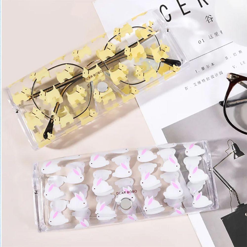 Cartoon Eyewear Protector Plastic Sunglasses Case New Glasses Box  School