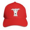 Greyhound Italian Greyhound Cute Whippet Dog Baseball Cap Golf Cap Luxury Unisex Hat funny hat golf hat genuine Unisex Caps Womens