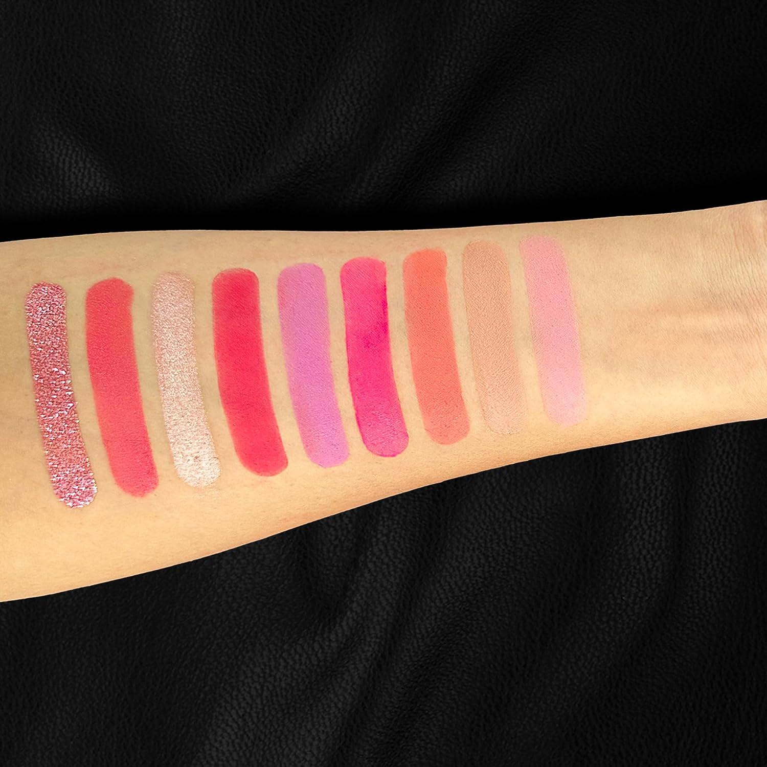 Палитра теней для век RENEE Fearless — розовая — фото 7