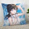 Tenki No Ko (Weathering With You) Pillow Cover Customize Pillowcase Modern Home Decorative Pillow Case For Living Room