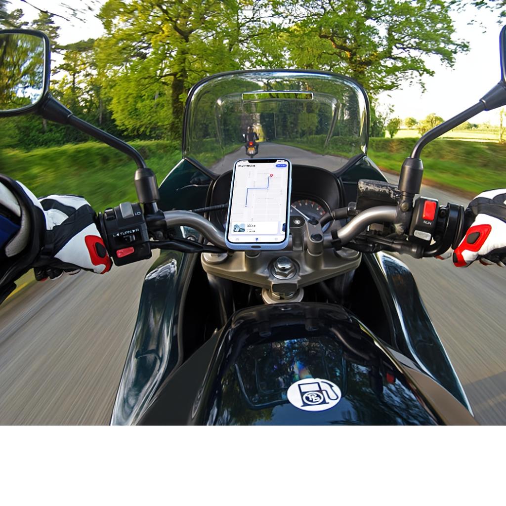 Magnetic Bike Phone Mount Bicycle Riding Bracket Navigation Shockproof Equipment