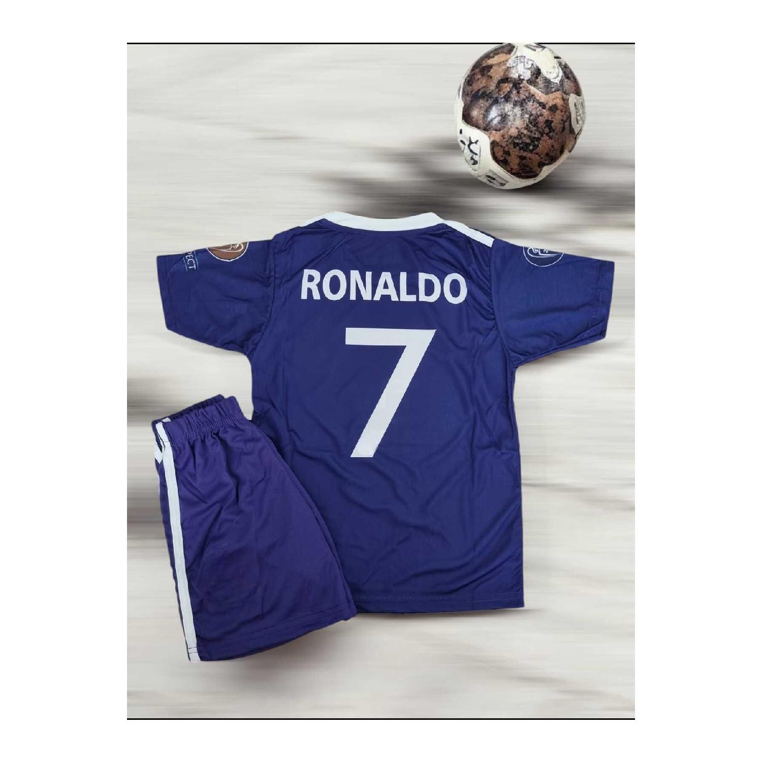 

Детское футбольное джерси и шорты Ronaldo Madridd Nostalgia 3-4 Yaş фиолетовый