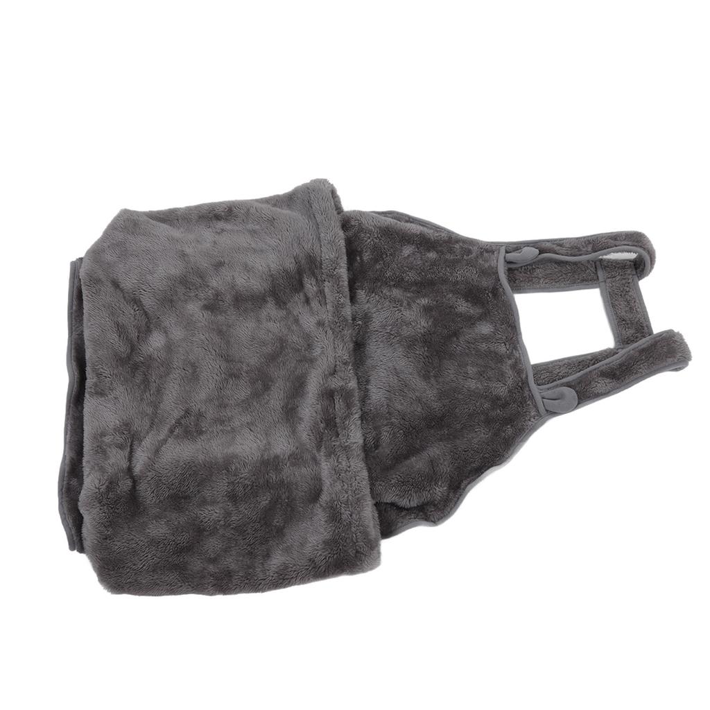 Cat Sling Carrier Bag Polyester Fiber Warm Comfortable Portable Pet Carrier Sling Backpack with Stretchable Rope