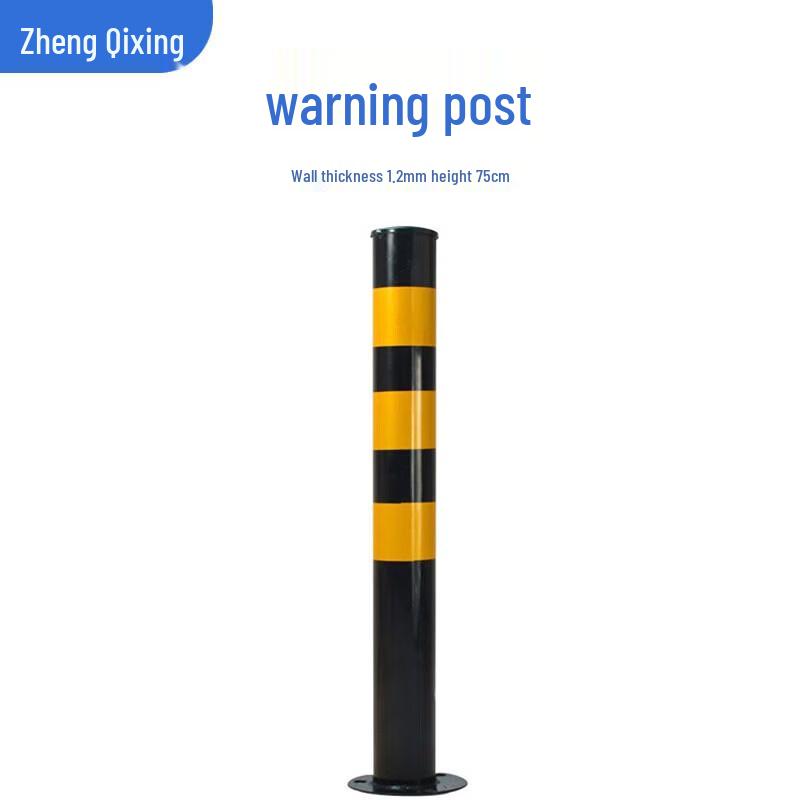 Fixed Reflective Steel Warning Post