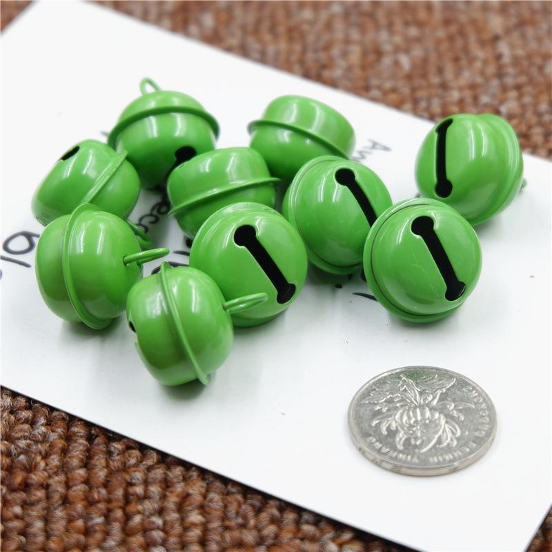 22Mm Bonbonfarbene Hundeglocken Klein Weihnachtsdekorationszubehör Haustierglocken Schlüsselanhänger Anhängerglocken