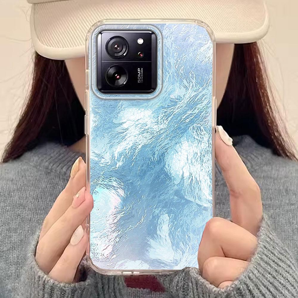 Black Brown Tortoiseshell Amber Print Phone Case for Xiaomi 13T 14T 11 Lite NE Poco X5 M6 Pro X6 X7 X3 Pro NFC C65 C61 M5S Cover