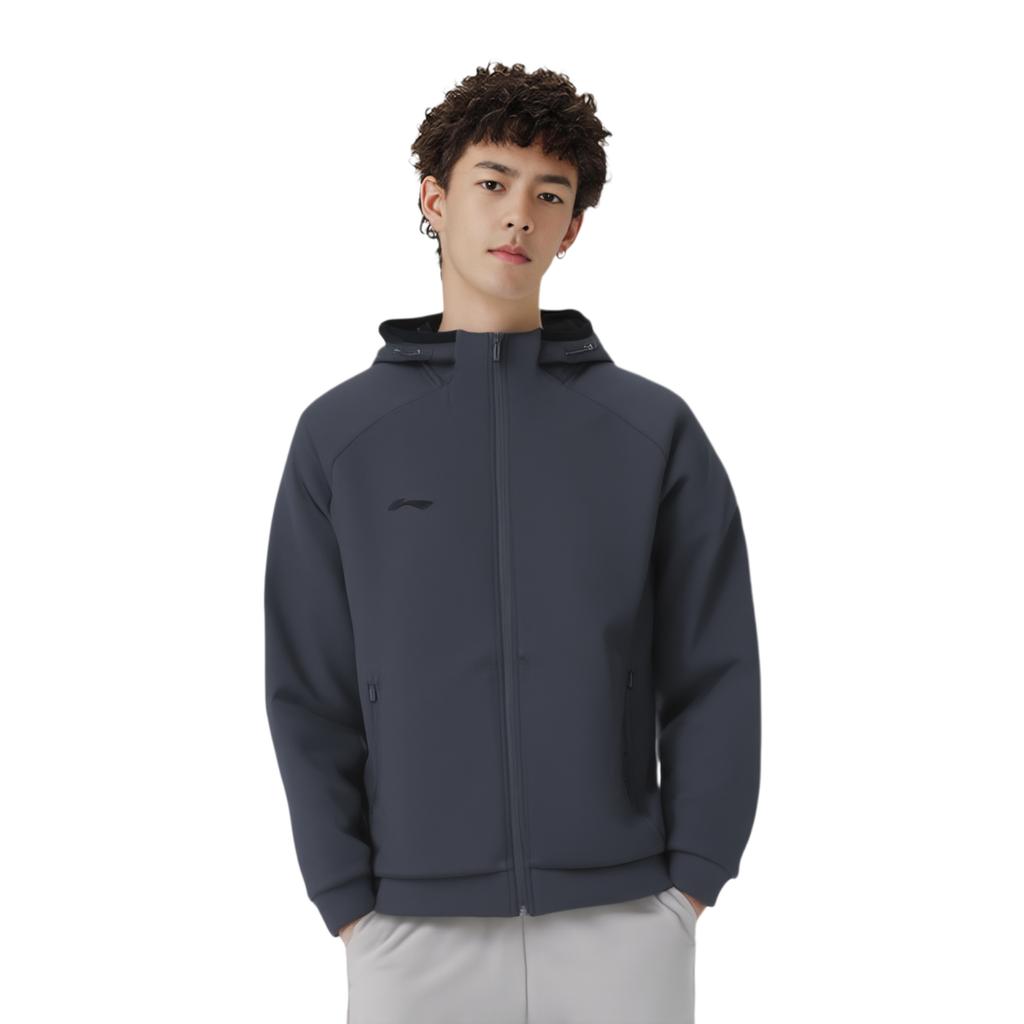 Li Ning Fitness Series Sweatshirt Men's Ebony Black AWDT993-2