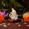 Pagri Ganesh Ji Murti Decorative Showpiece for Home Decor| Ganesh Idol for Car Dashboard Home Temple Office Desk Pooja Room