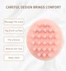 Low Price Lovely Pink Silicone Scalp Massage Brush Comb Shampoo Brush Scalp Treatment Hair Growth