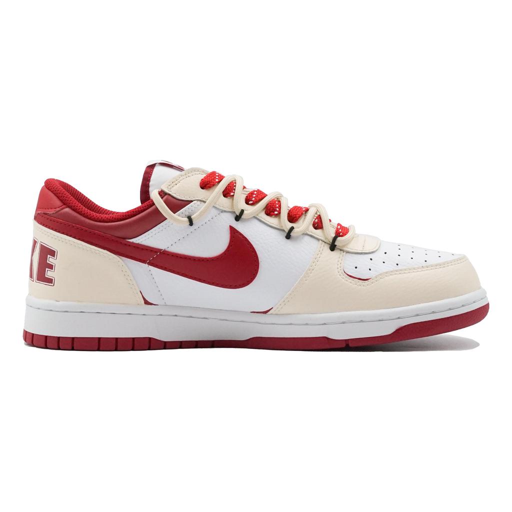 Nike Dunk Instant Blessing Cushioning, Wear Resistant Low top Skateboard Shoes Unisex White Rainbow 355152-150(Team1632-)