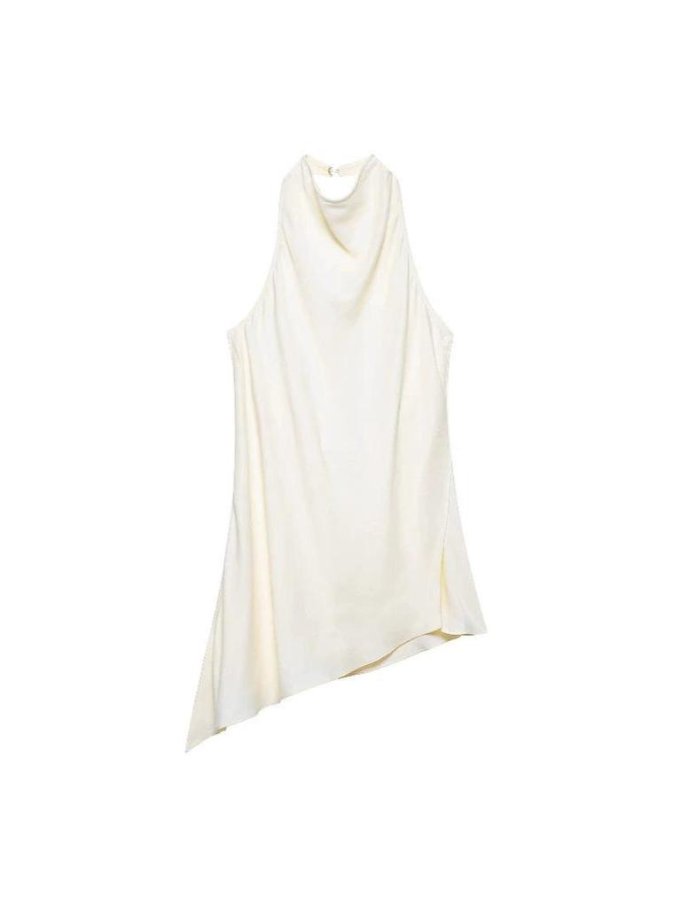 New Women's European & American Style Satin Halter Neck Top - Summer Casual Fashion