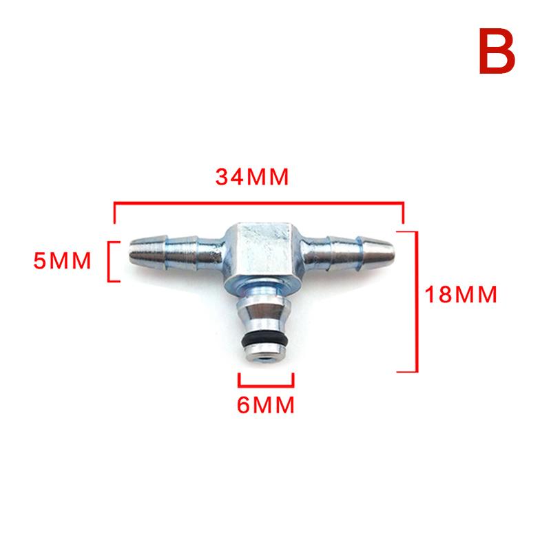 Diesel Common Rail Injector Oil Return Tube Pipe Connect Joints Seal Rings T-Way L-Way For 110