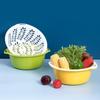 Chahua Double-Layer Plastic Draining Basket