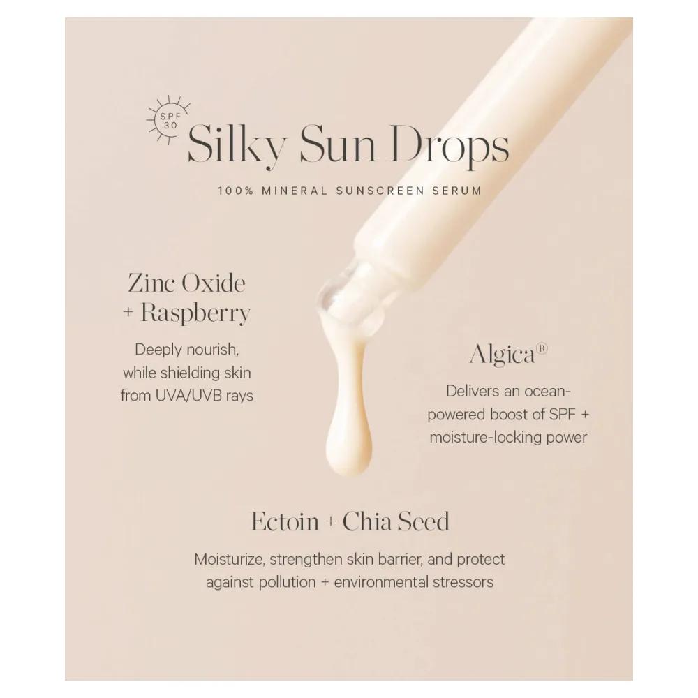 KORA Organics Sunscreen Serum Silky Sun Drops 30ml