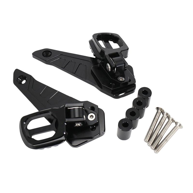 MTKRACING for HONDA XADV 750 2017-2025 Motorcycle Accessories Folding Rear Foot Pegs Passenger Foot Rest Pedal Footrest Footpegs