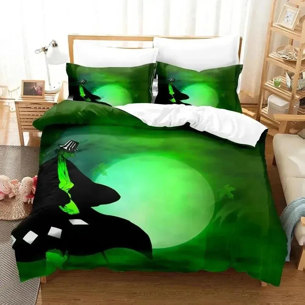 Anime Bleach Urahara Kisuke Sängkläder Set Påslakan Sängset Påslakan Örngott Täcke King Queen Storlek Pojkar Vuxna Sängkläder