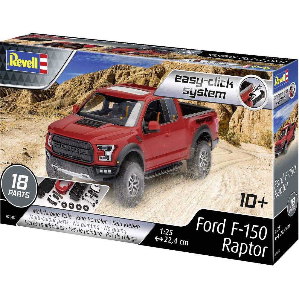 Revell 2017 Ford Raptor Plastic Model Kit 07048 1/25 F-150