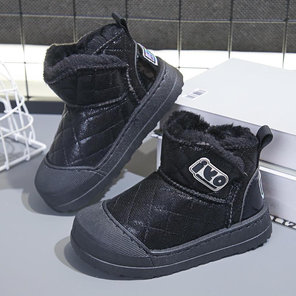 Girls' 2025 Winter Snow Boots - Thick Fleece, Waterproof, Warm Cotton Boots for Baby Girls