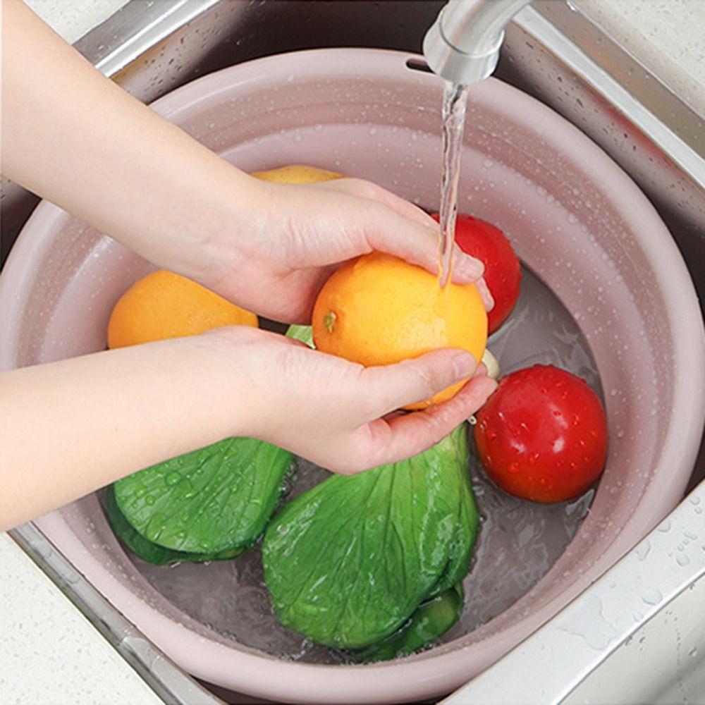 Space Saving Large Washbasin Foldable Camping Sink Multifunctional Laundry Tub  Baby