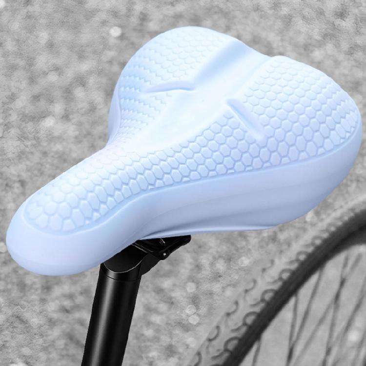 Bike Seat Pad Cover for Regular Use, Cushioned Saddles Layer with Center Channel, Grip Texture, and PU Shell for Daily Use