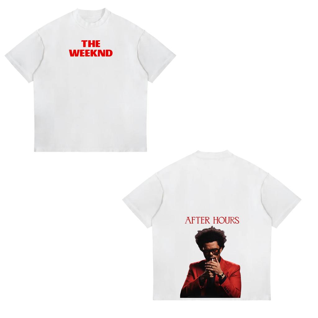 The Weeknd After Hours Til Dawn Europe 2026 Tshirts Unisex Women Fashion Hip Hop Style T Shirt Vintage Casual Short Sleeve Tshirt