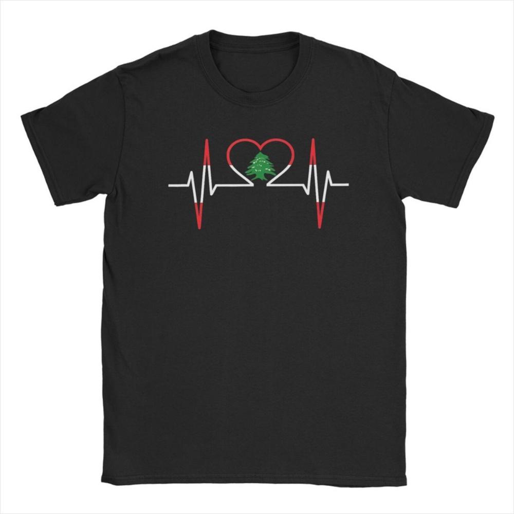 Lebanese Lebanon Passport Flag Washed T Shirt Streetwear Hip Hop Novelty TShirts Tees Unisex Women Travel Daily Fashion Streetwear
