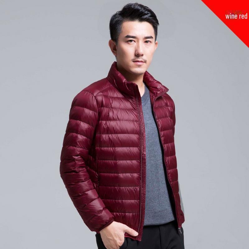 Men's Ultra-Thin Lightweight Cotton Hooded Jacket – Trendy Versatile Winter 2024 Style