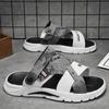 Mode Hausschuhe für Zuhause Mann Indoor Outdoor Fahren Herren Freizeitsandale Strand Verschleißfest Trendig Allround Herrenschuhe Beliebtes Modell