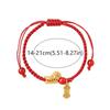 Hand-woven Zodiac Horse Bracelet Year of The Horse Red Handrope  Fortune Accessory