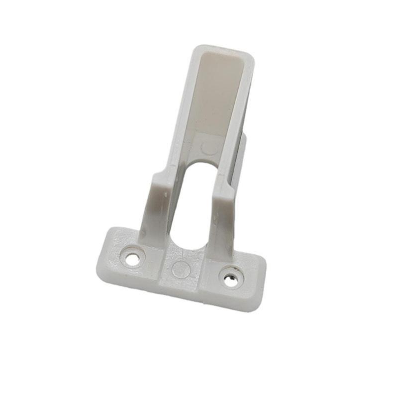 Pack of 6 Sturdy Plastic Wall Mount Brackets for Wire Shelving Systems With 12 Screws Secure Storage Shelf Support