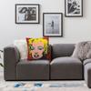 Andy Warhol Exhibition Poster Square Pillowcase Polyester Linen Velvet Pattern Zip Decor Pillow Case Room Cushion Cover 18"