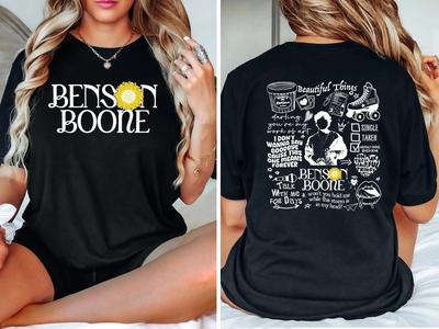 TRENDY !! Benson Boone Shirt, Music Tour Fan T Shirt, Live Music Apparel