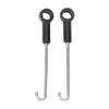 2pcs RC Connecting Rod Professional Replacement RC Lower Linkage Rod for WLtoys K200 RC Aircraft