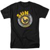 Sun Records - Logo - Erwachsenen Unisex Kurzarm-T-Shirt - Schwarz