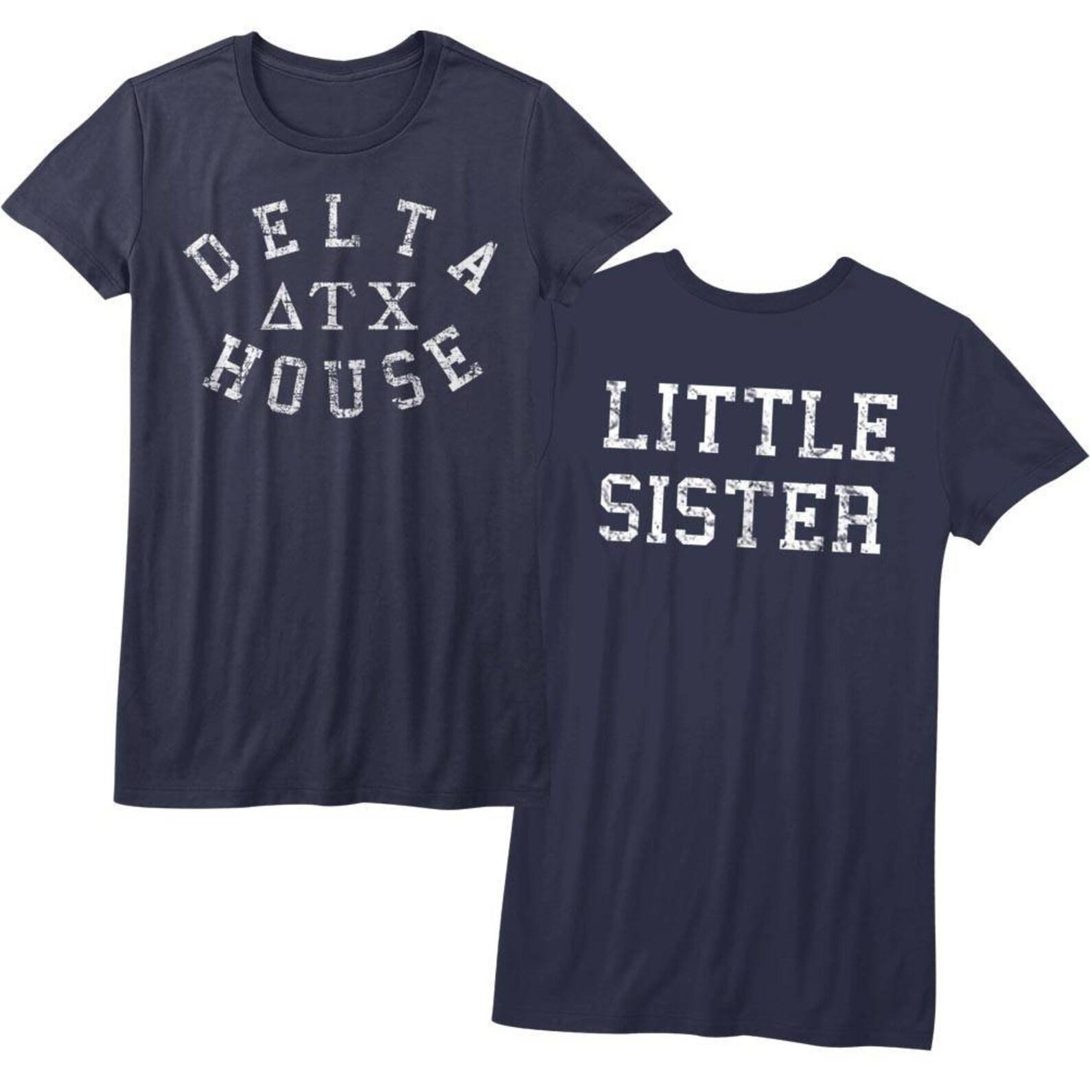 Animal House Delta House Navy Junior Women s T-Shirt S