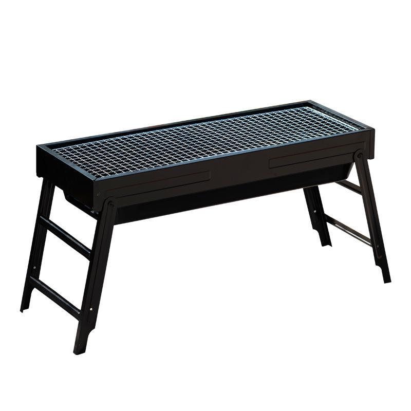 Tragbarer Outdoor-Holzkohlegrill für Camping