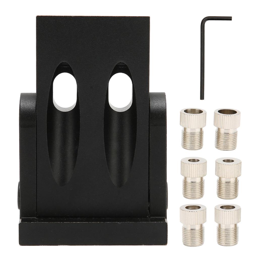 Woodworking Punch Locator 15 Degree Punching Inclined Hole Woodwork Guides Joint Angle Tool