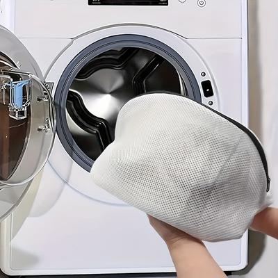 1Pc Oval Shoe Washing Machine Bag Suitable for All Shoe Types,and Can Be Put Into The Washing Machine for Use