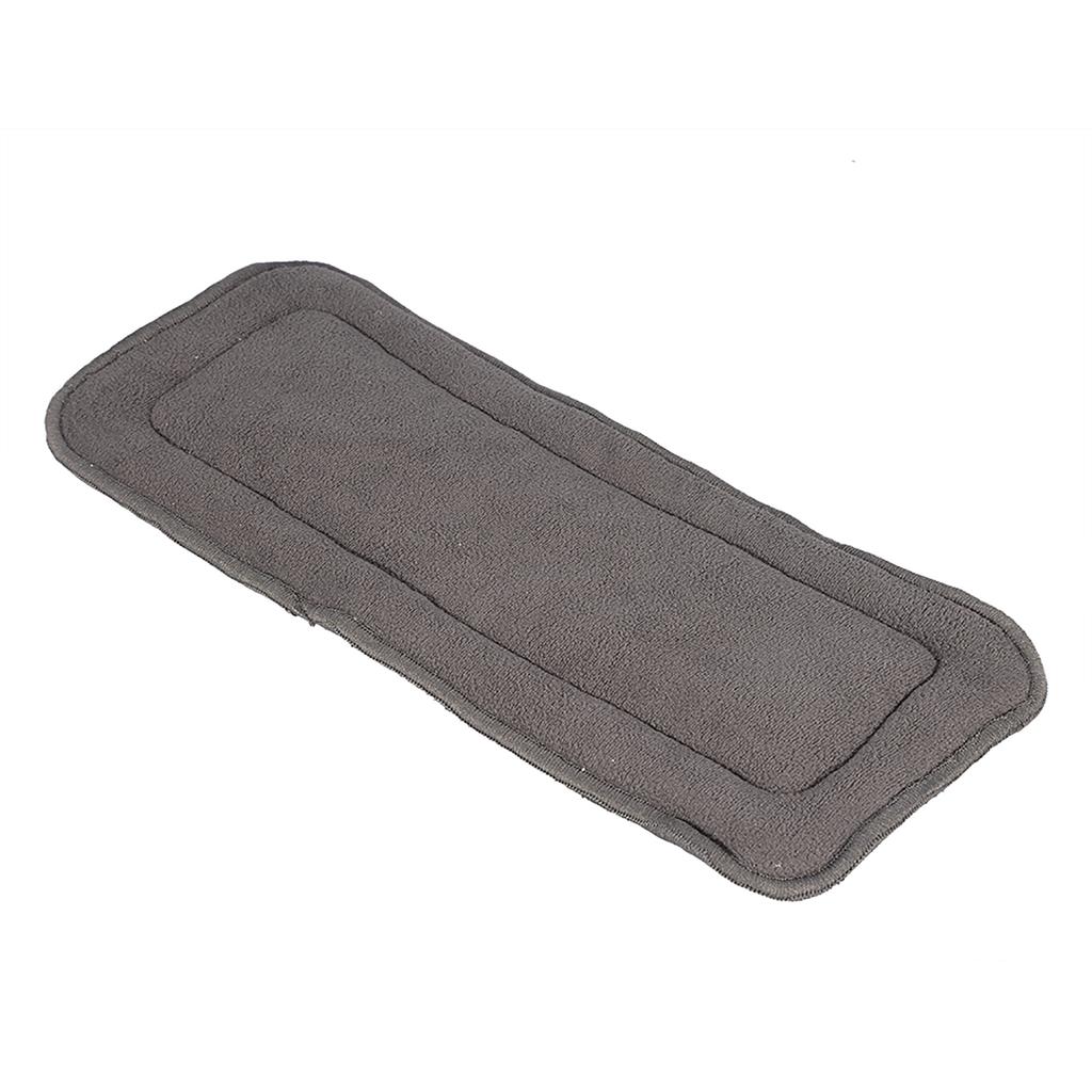 1PC Washable 5 Layers Anti  Bamboo Charcoal Cloth Nappy Liner Adult Diaper Insert(M)