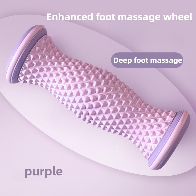 Foot Massager Massage Roller Yoga Plantar Fascia Roller Home Fitness Fingerpressure Board Deep Muscle Relaxation Plastic Roller