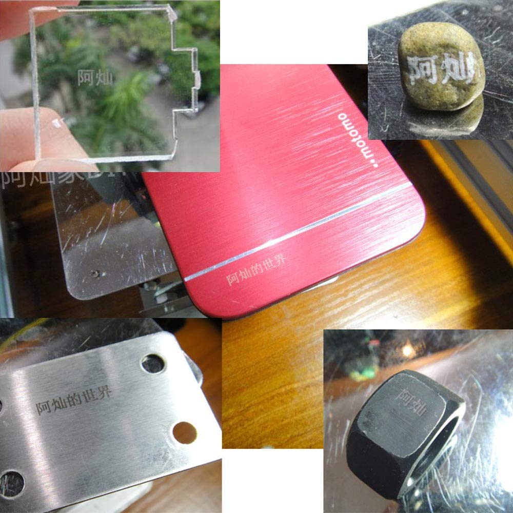 Zmart 15W Leistungsstarke Laserbearbeitungsmaschine USB Klein 15000mW Metallgravur Original Japanische Bedienungsanleitung enthalten 15000mw CNC DIY Laser