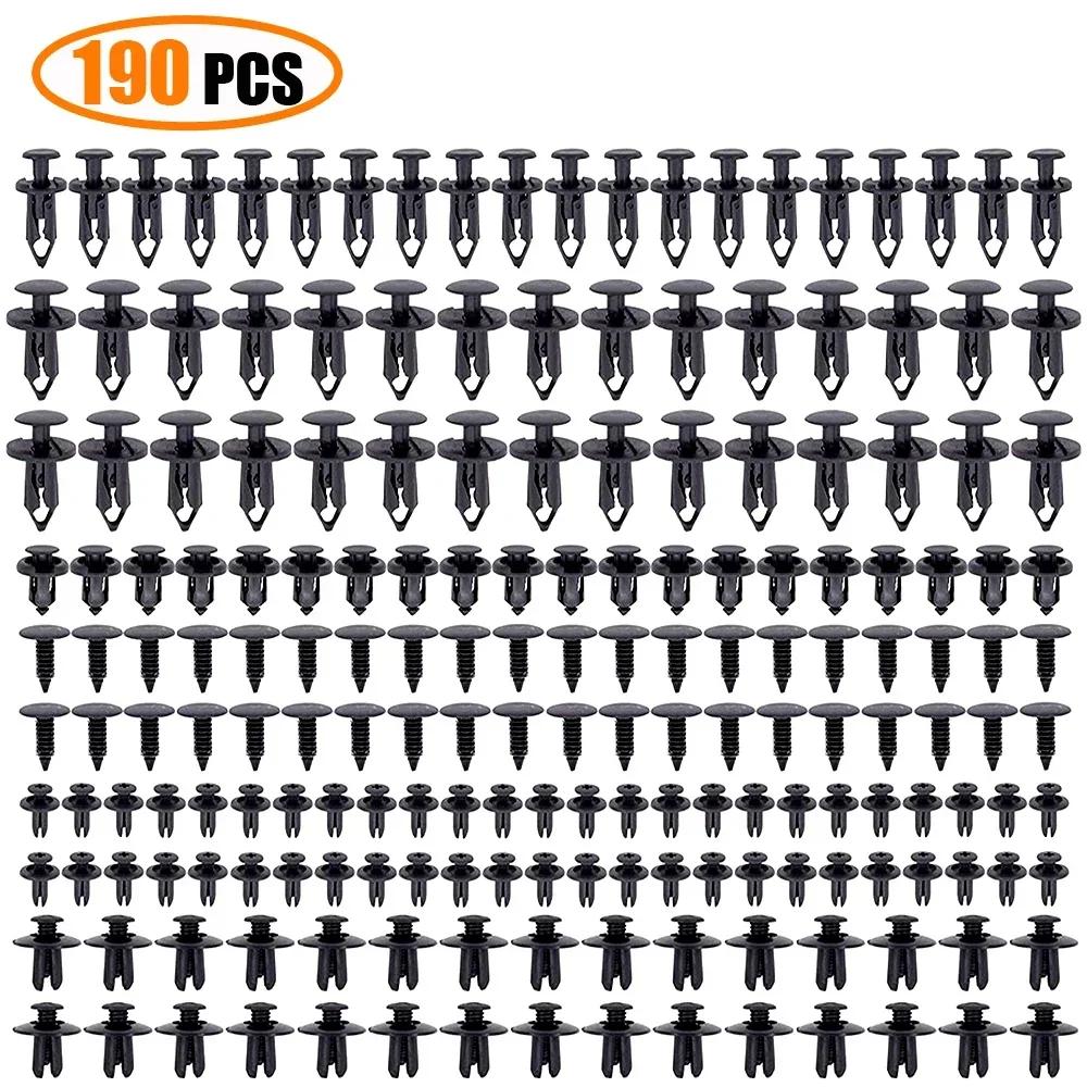 

6 Size 190Pcs Auto Fastener Mixed Car Clips for Subaru Legacy Impreza Forester Mpreza Tribeca XV BRZ WRX
