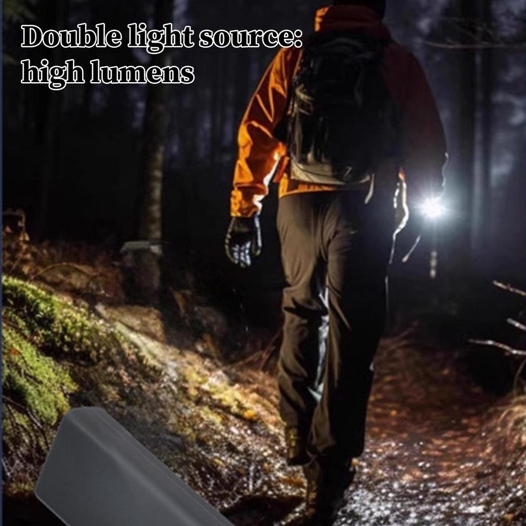 Rechargeable Flashlight Motion Sensor Survival Equipment Type-C Rechargeable Flashlight For Nighttime Home Repair Camping Hiking