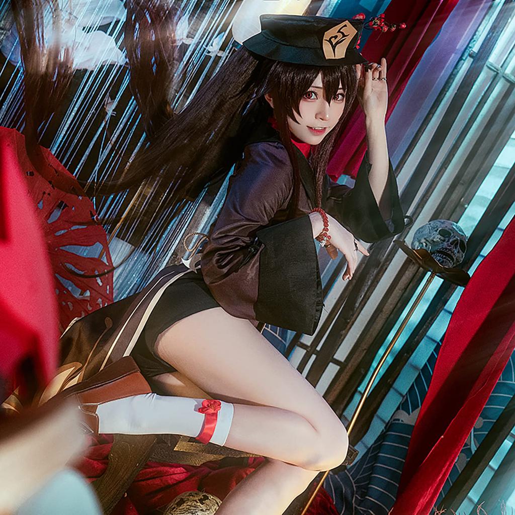 [Milky Time] Genshin Impact Hu Tao Cosplay Costume (Walnut)
