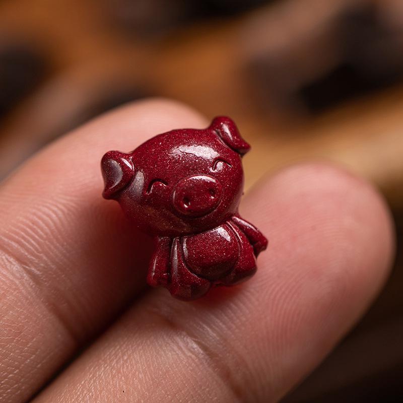 Roter Zinnober Tierkreis Cartoon DIY Zubehör