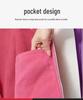 Double-Sided Fleece Women's Hoodie - Soft, Skin-Friendly, Stand Collar, Zipper for Autumn/Winter